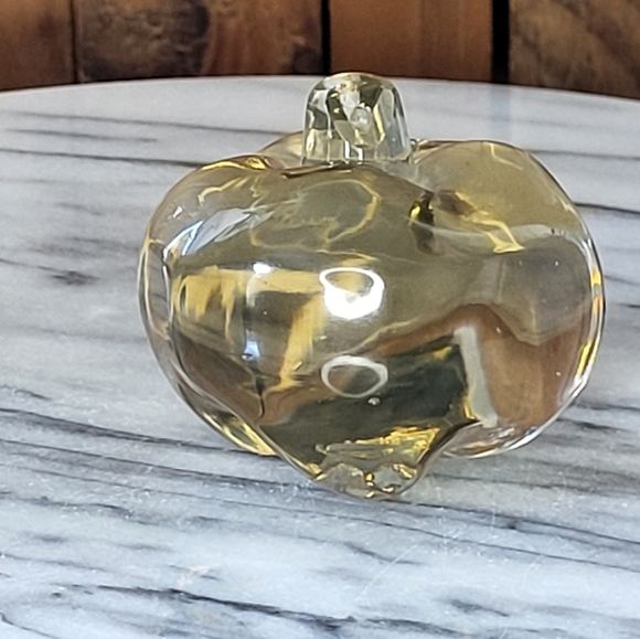 Elegant Glass Pumpkin Sculpture - Picture 14 of 14